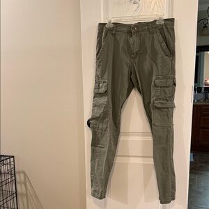 Wrangler Men's Green Cargo Pants